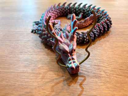 90cm Articulated Dragon – 3D Printed Collectible