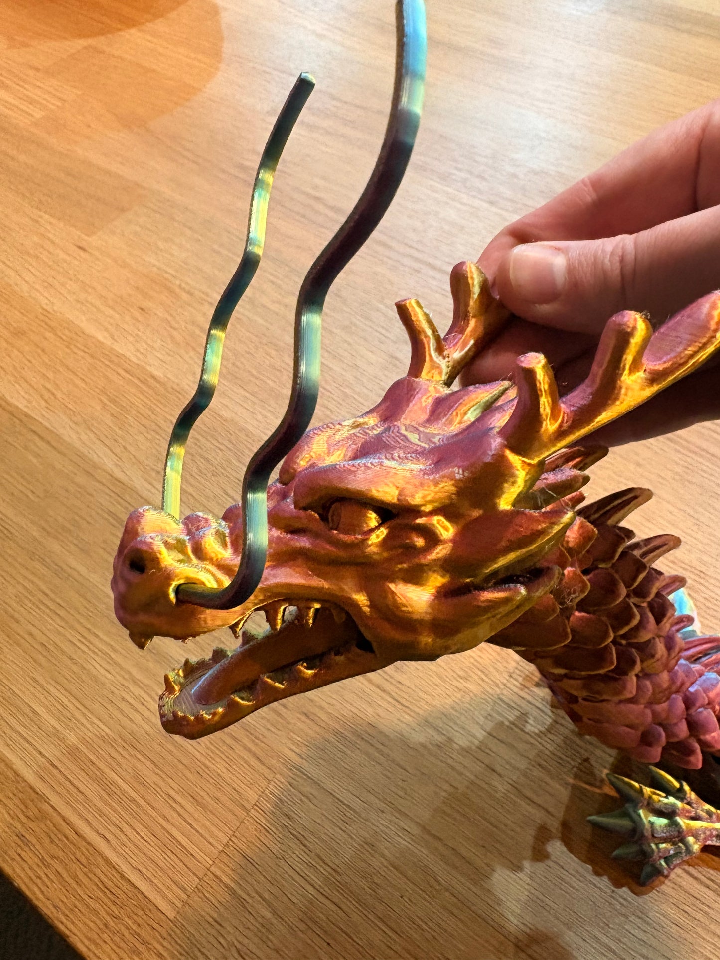 90cm Articulated Dragon – 3D Printed Collectible