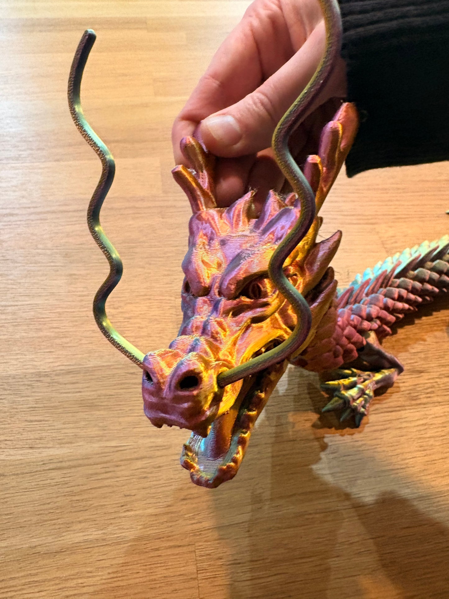 90cm Articulated Dragon – 3D Printed Collectible