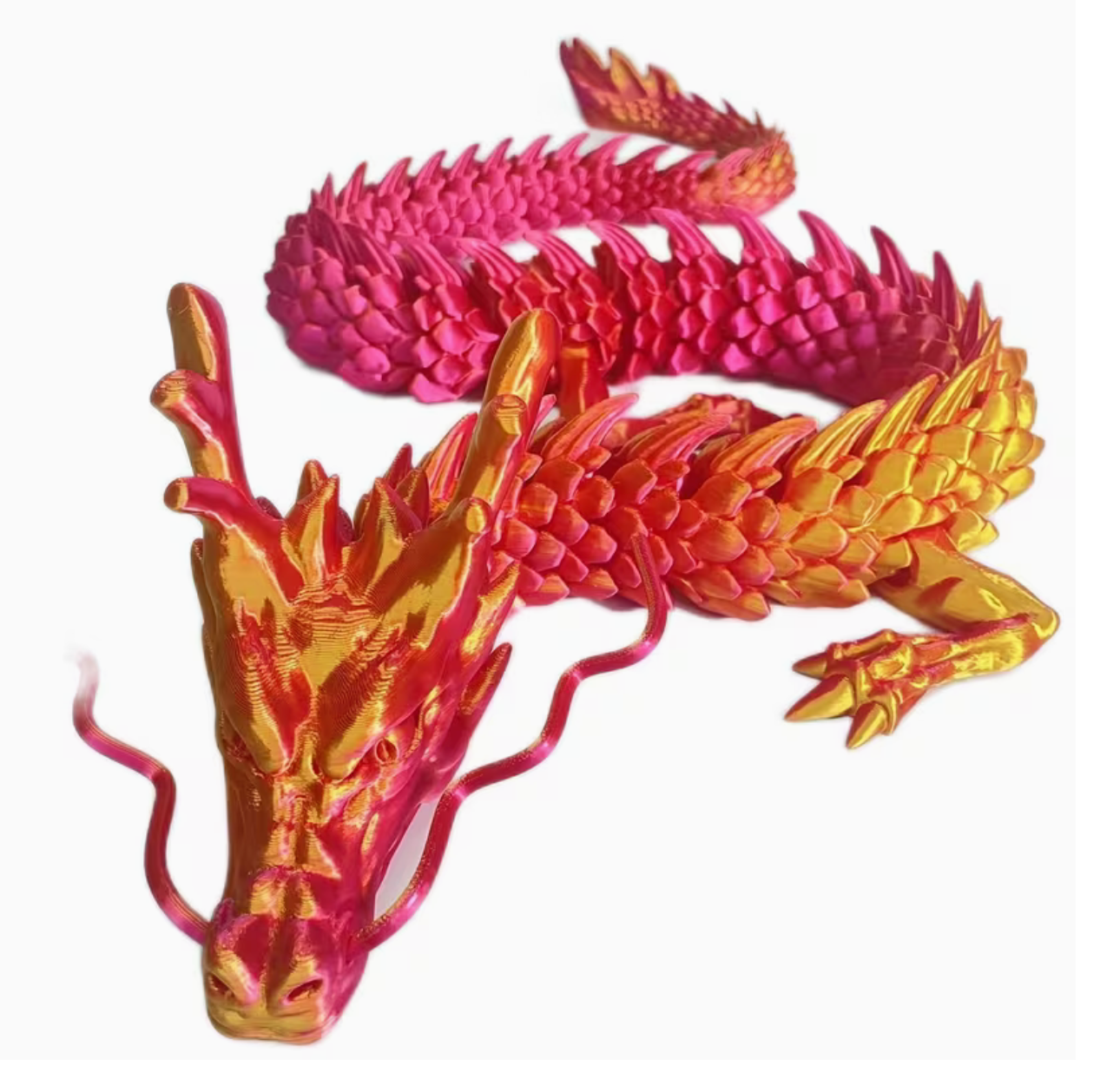 45cm Articulated Dragon – 3D Printed Collectible (Copy)