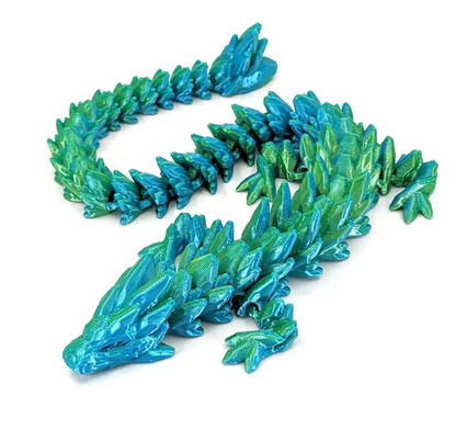 30cm Articulated Dragon – 3D Printed Collectible