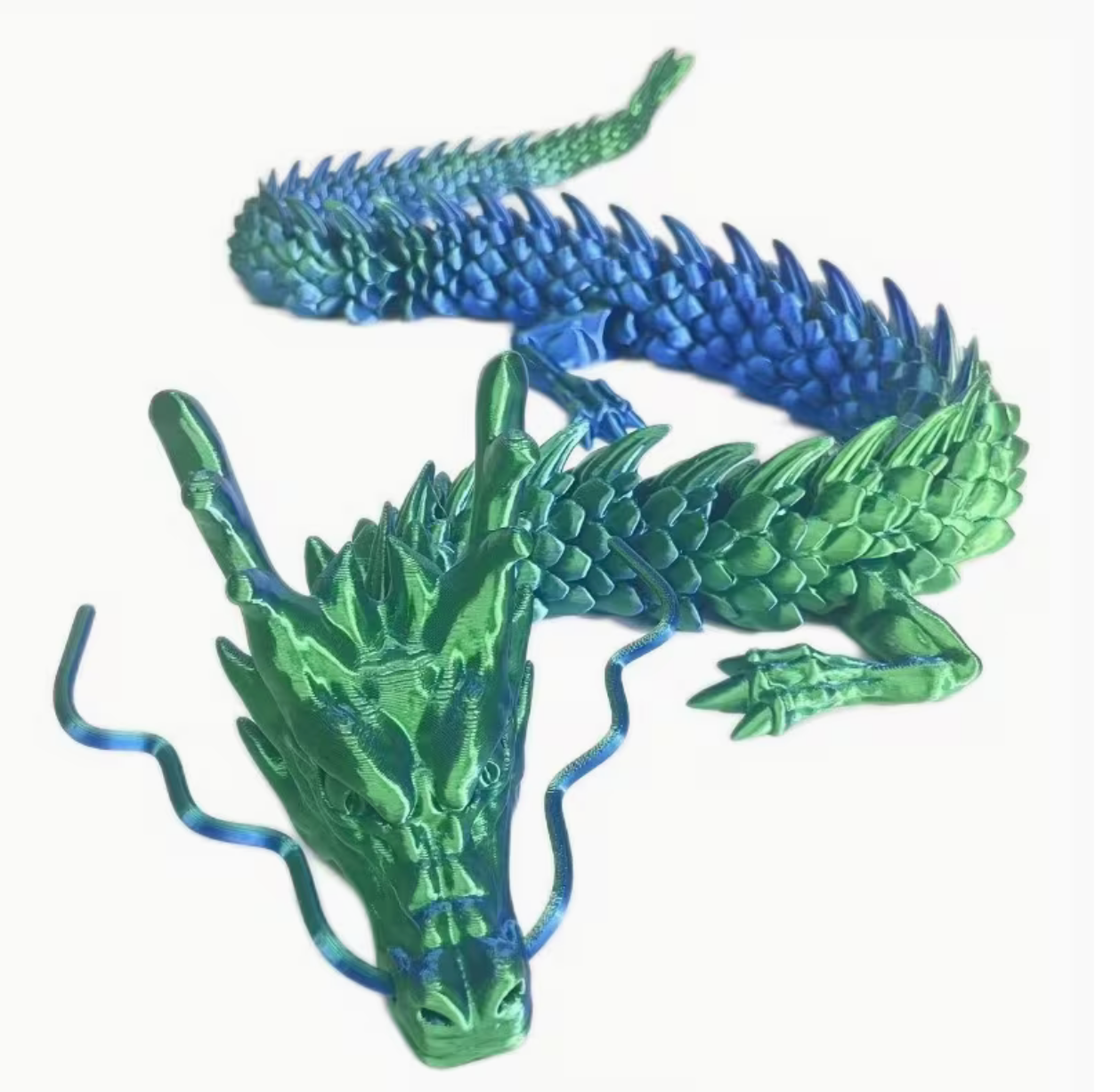 45cm Articulated Dragon – 3D Printed Collectible (Copy)