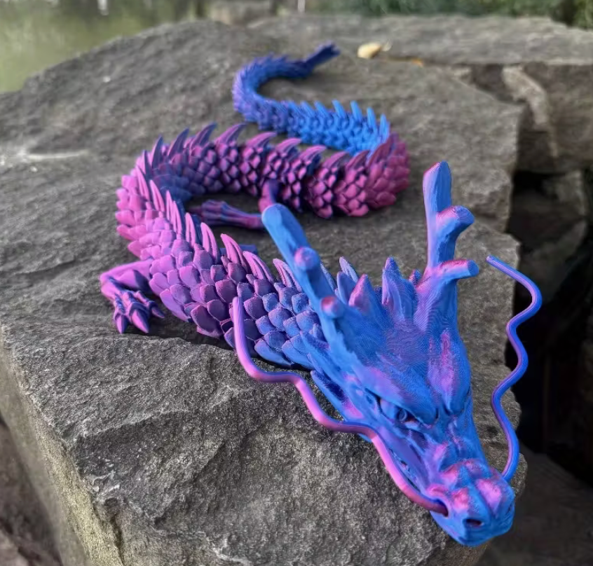 45cm Articulated Dragon – 3D Printed Collectible (Copy)